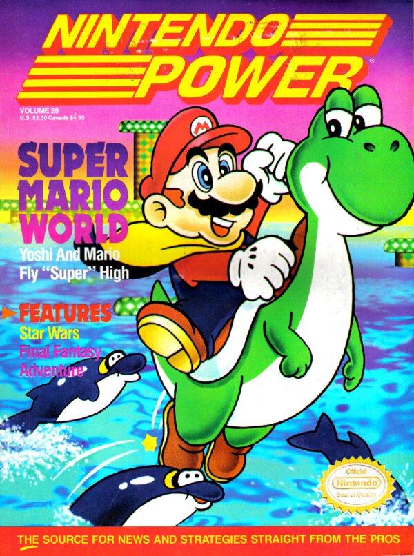 Nintendo Power Issue 028 (September 1991) cover